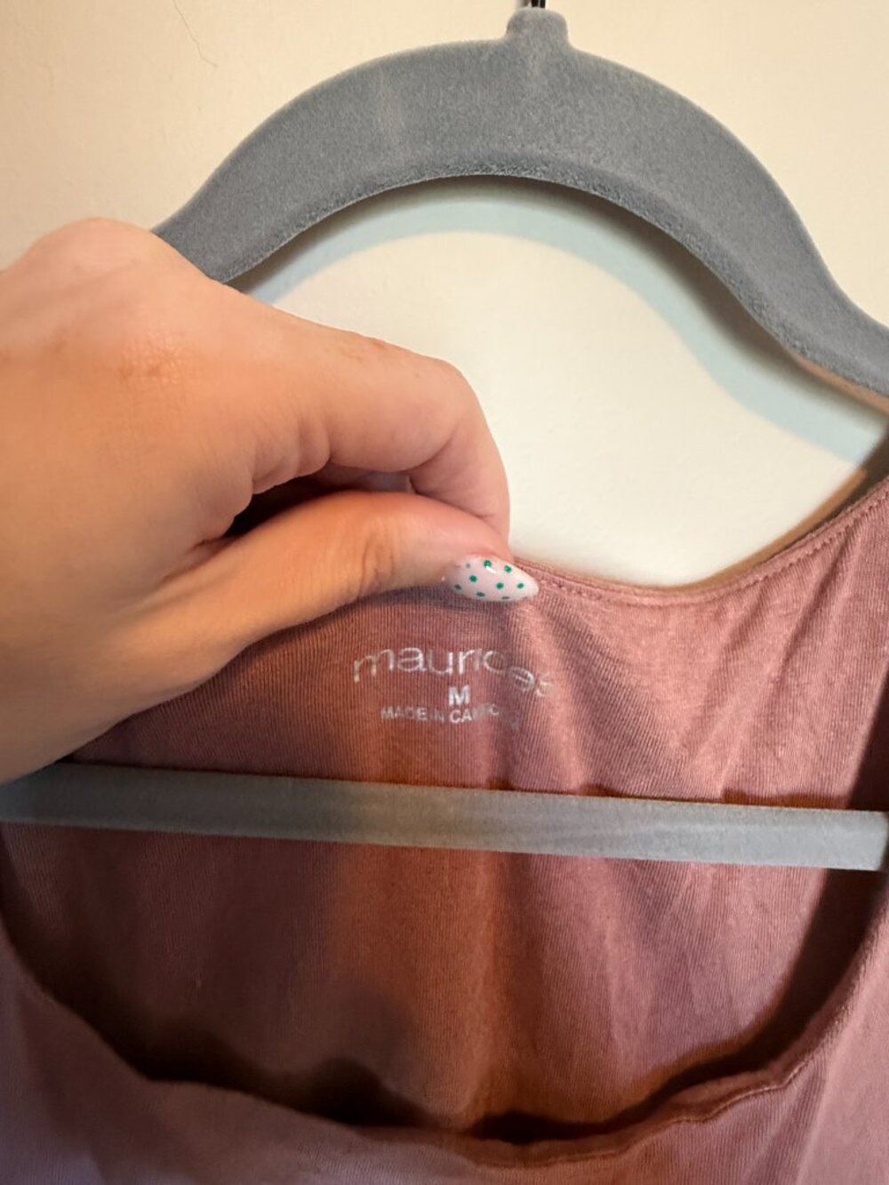 Maurices Dusty Rose Sleeveless Tank Top Size Medium NWOT - Picture 2 of 3